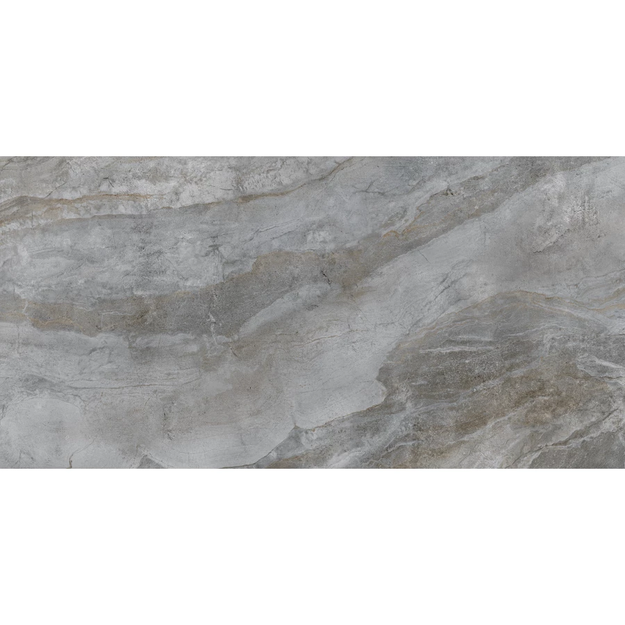 Керамогранит New Trend Jast Gray полированный глянцевый серый 60120JAS15P 120х60 см