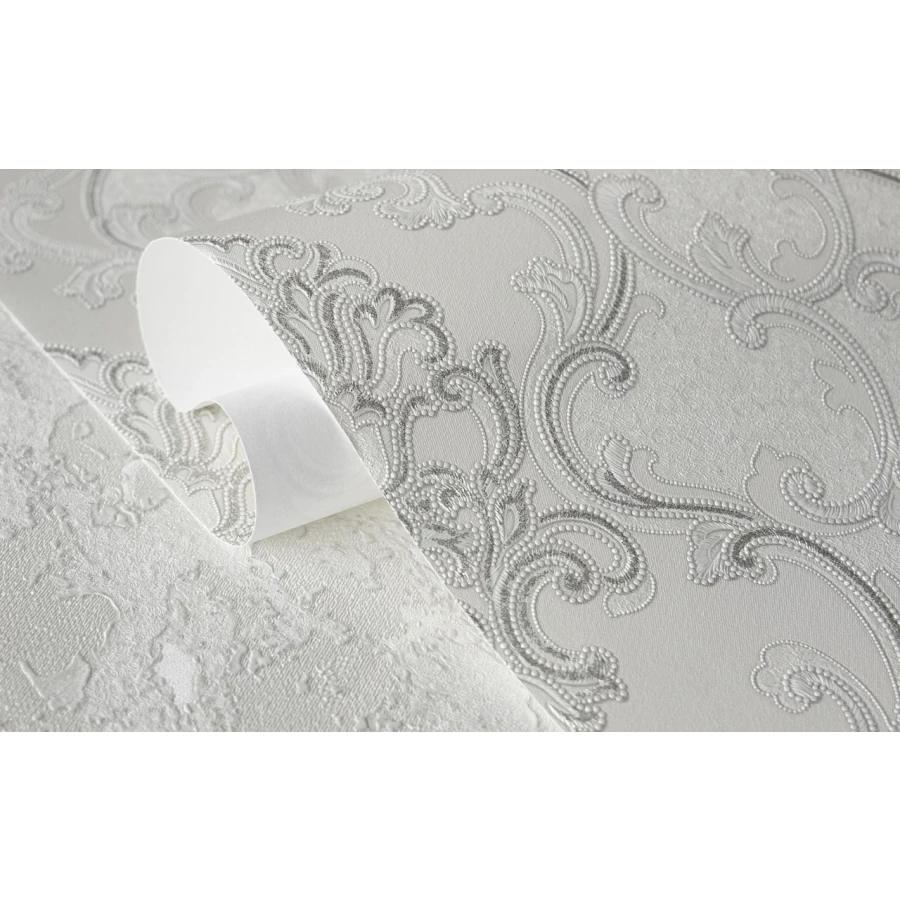 Обои флизелиновые Аспект Флоренция белые 70386-11 1,06х10,05 м