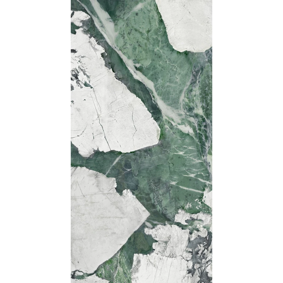 Керамогранит Global Tile Esmeralda полуматовый зеленый GT1206012817SSR 120х60 см