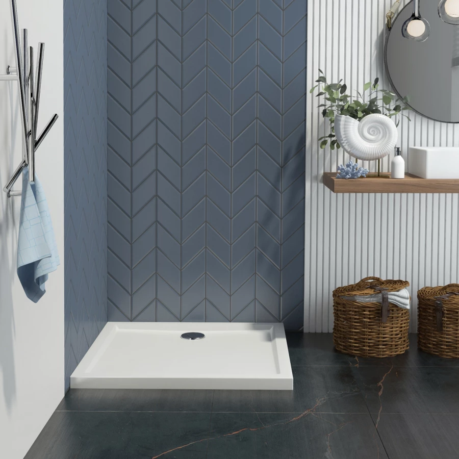 Акриловый душевой поддон Lavinia Boho One 3701380S / 80*80 см (состоит из 37013800, 37580001)