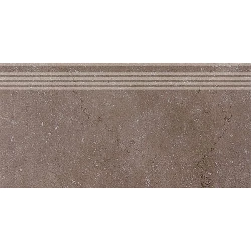 Ступень Kerama Marazzi Дайсен коричневый обрезной 30х60 см