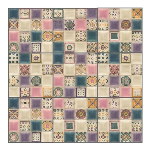 Плитка настенная Mainzu Verona Volumen Viola 20х20 см