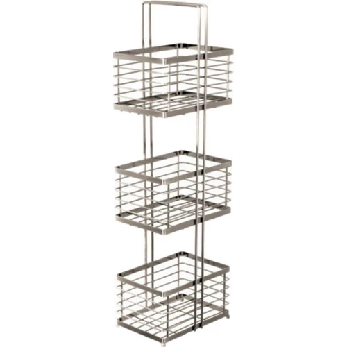 Полка Fixsen прямоугольная трехэтажная FX-851