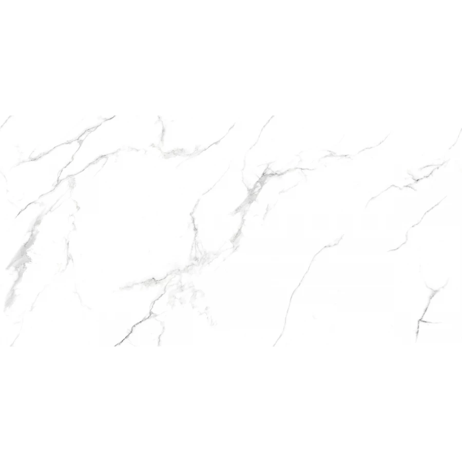 Керамогранит Ceradim Statuario Wonderful белый Полированный 120х60 см