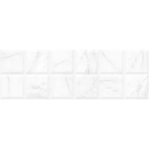 Настенная плитка Керамин Монте 7Д белый 90х30 см