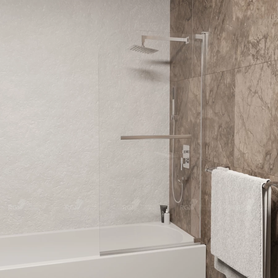 Шторка на ванну RGW SC-02 03110208-11 800 прозрачное