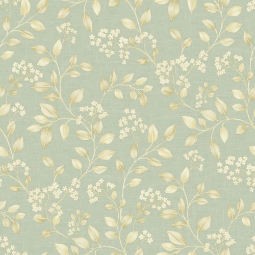 Обои винил на флизелине Grandeco Icon Зеленый Коричневый IC 3003 10,05х0,53 м