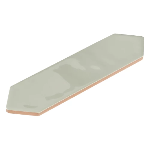 Плитка настенная Smile Tile Пикет Мента / Picket Menta глянцевая светло-зеленая 87341096 30х7,5 см