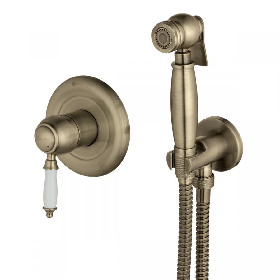 Смеситель гигиенический душ Lemark Villa LM4819B бронза