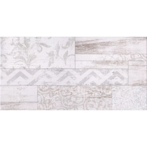 Плитка облицовочная Global Tile San Remo геометрия GT13VG белый 50*25 см