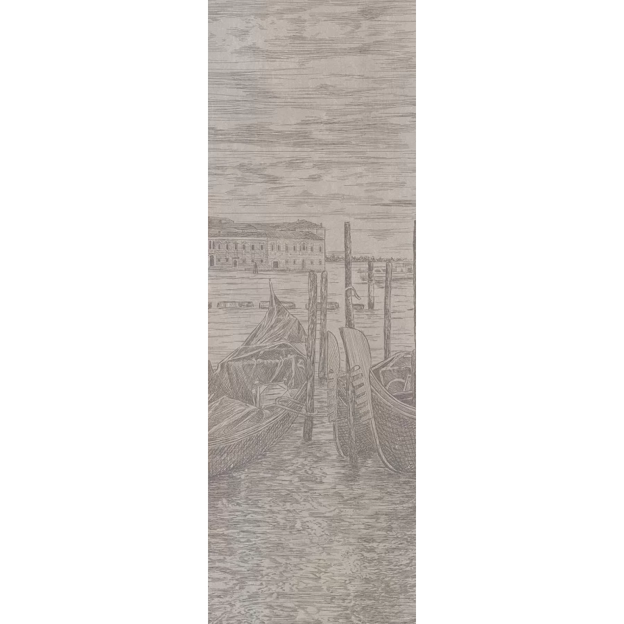 Панно Kerama Marazzi Гварди из 3-х частей 30x89,5 обрезное матовое серое VT/A622/3x/13126TR 90х89,5 см