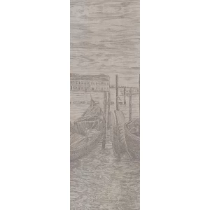 Панно Kerama Marazzi Гварди из 3-х частей 30x89,5 обрезное матовое серое VT/A622/3x/13126TR 90х89,5 см