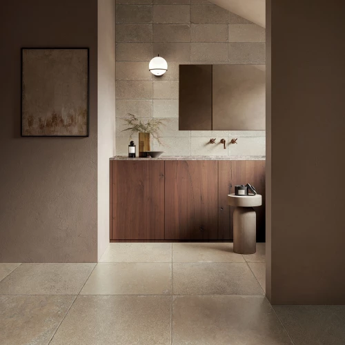 Керамогранит Isla Tiles Pomposa Argilla матовый серо-бежевый 40х40 см