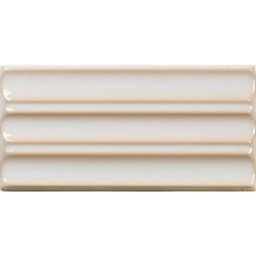 Плитка настенная WOW Fayenza Belt Deep White 127293 12,5х6,25 см