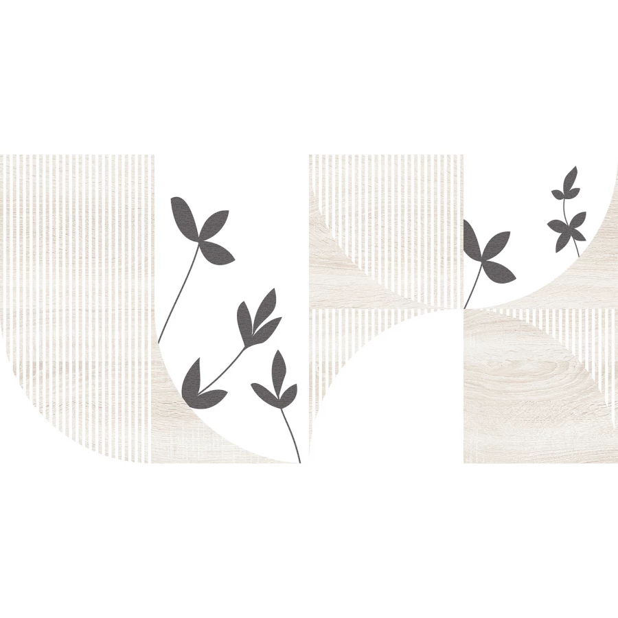 Плитка настенная Lasselsberger Ceramics Джапанди бежевый 20х40 см