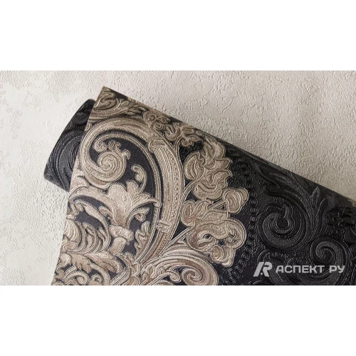 Обои флизелиновые Аспект Deluxe Ренессанс серые 70519-42 1,06х10,05 м