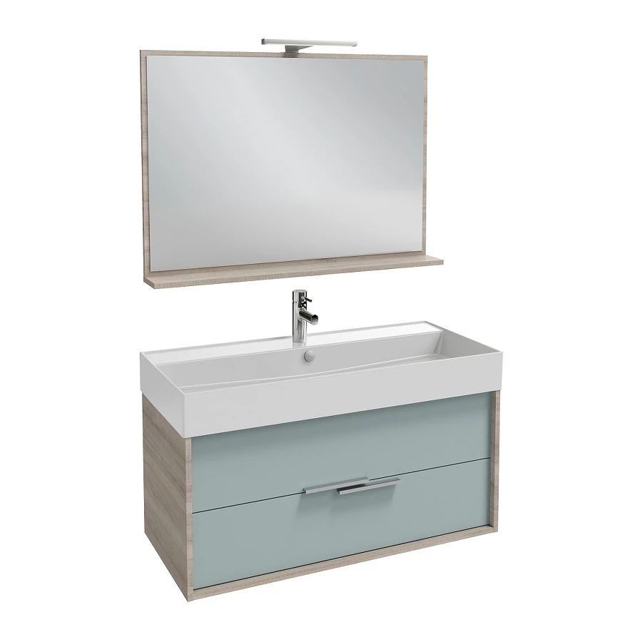 Керамическая раковина Jacob Delafon Vivienne белая EXBJ112-00 100х46 см