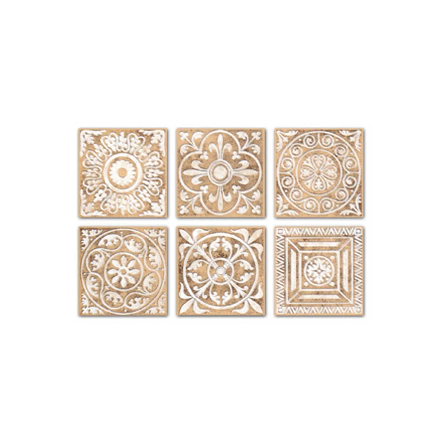 Керамогранит Kerama Marazzi Сонет Вставка матовая бежевая C1294/TU0600 5x5 см