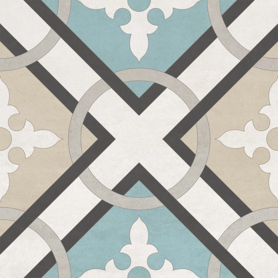 Керамогранит New Trend Design Art Melody матовый многоцветный GP2020DGA15 20х20 см