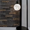 Мозаика Orro Mosaic Лава Блэк 50х20 100х20 матовая черная 30х30 см