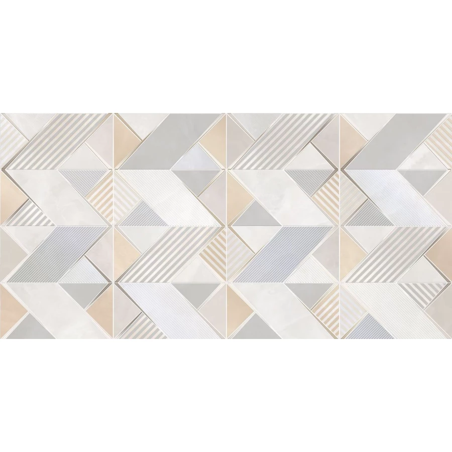 Декор Alma Ceramica Rivoli бежевый 24,9*50 см