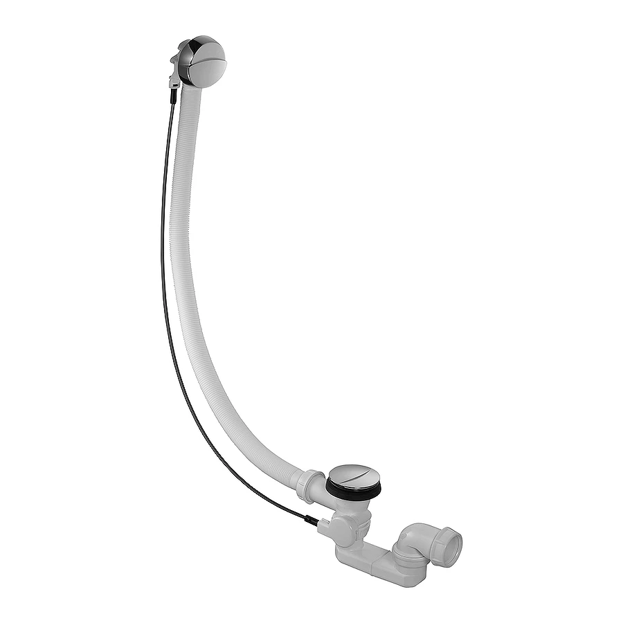 Слив-перелив для ванны полуавтомат Jacob Delafon E70174-CP