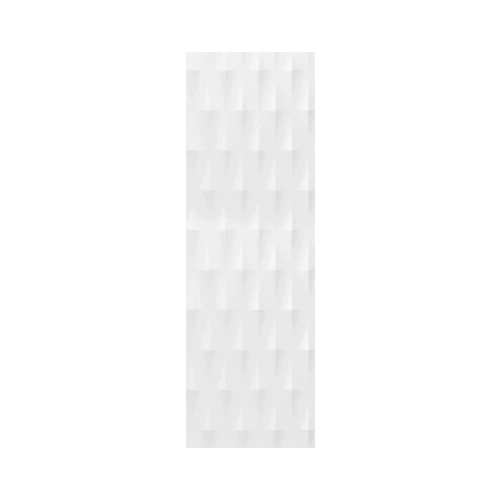 Плитка Meissen Keramik Trendy рельеф пики белый 25х75 см