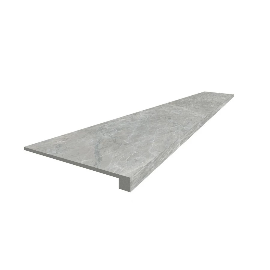 Ступень Фронтальная ColiseumGres Canova Канова Грэй матовая серая 620070002818 120х33 см