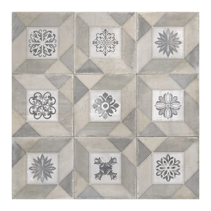 Декор Mainzu Elegance Deco Grey матовый серый PT03969 20x20 см