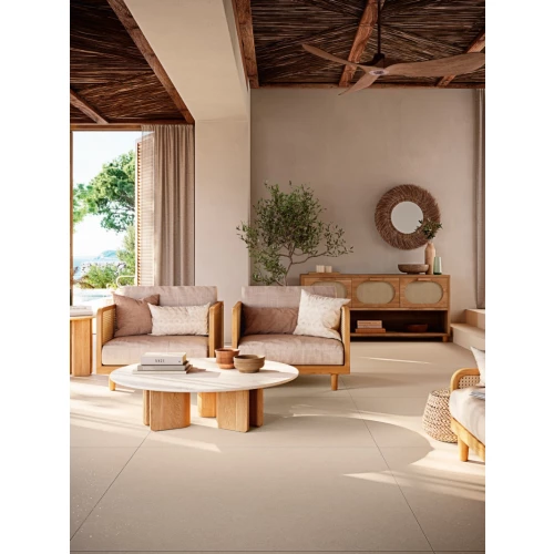 Плитка настенная Porcelanosa Терра Слай / Terra Clay матовая бежевая 100354819 150х59,6 см