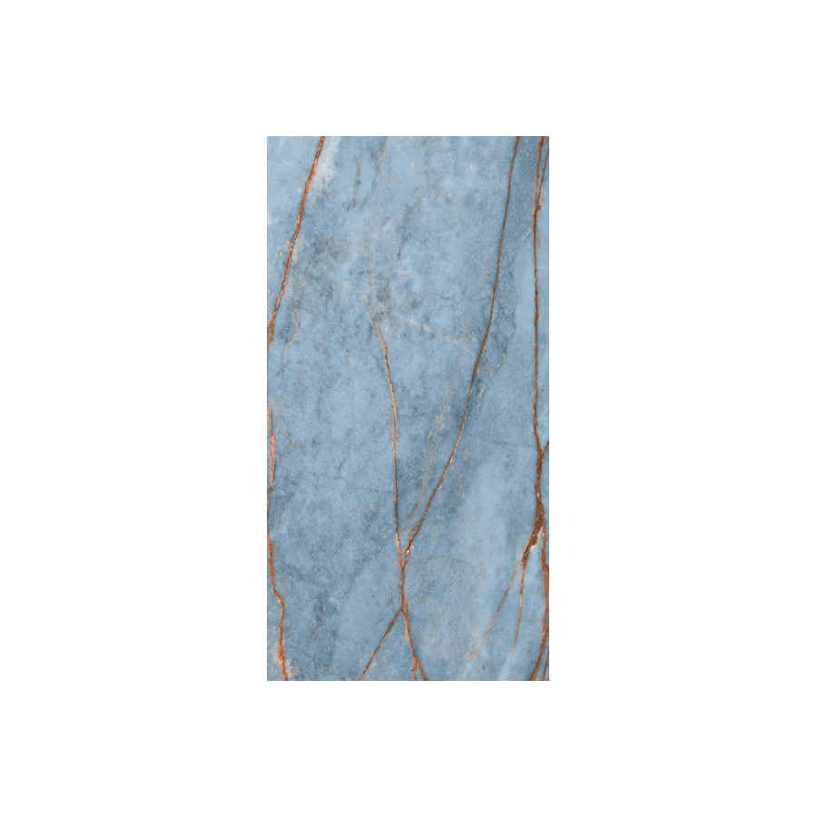 Керамогранит Rex Ceramiche Heritage Luxe Azure Glossy Ret 9 мм 775048 120х60 см