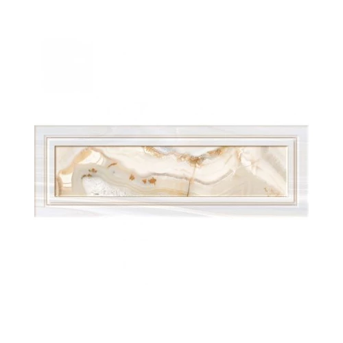 Вставка объемная Нефрит-Керамика Мари-Те бежевый 20*60 см