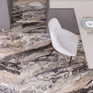 Керамогранит Neodom Luxury Amadeus Polished глянцевый серый N20422 160x80 см