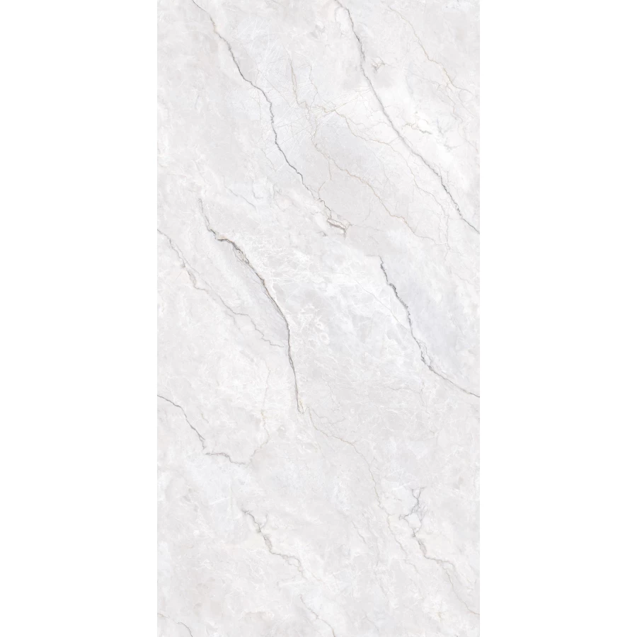 Керамогранит Creanza Lumiere White Matt Glossy матовый с глянцевым эффектом белый CZ-GL06-B 160х80 см