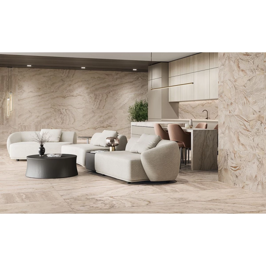 Керамогранит Azteca Lacio Pav. Decorado Lily Soft Ivory 60x120120х60 см