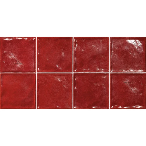 Плитка El Barco Glamour-Chic Decorado Chic Carmin 15х15