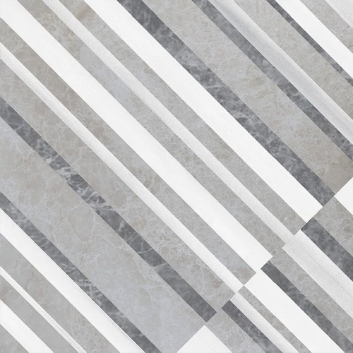 Керамогранит Marmocer La Mia Modern Monsoon White B MIA-MD-02 60x60 см