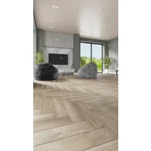 Каменный SPC ламинат Alpine Floor Parquet Light синхронное тиснение Дуб Натуральный Отбеленный ЕСО 13-5 43 класс 4 мм 1.95 кв.м 60х12.5 см