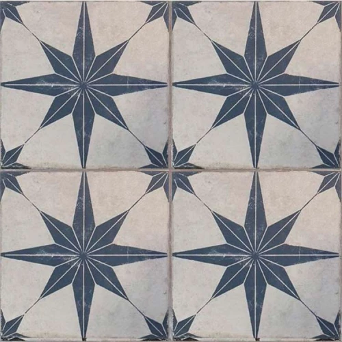 Керамогранит Etili Seramik Scintilla Saphire Blue Pre-cut синий 45x45 см