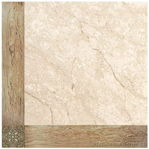 Плитка напольная Березакерамика Динара бежевый 42х42 