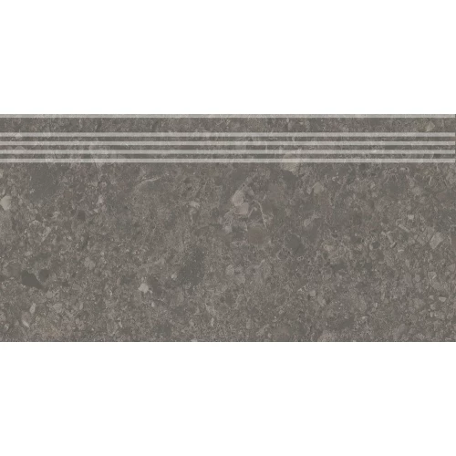 Ступень Kerama Marazzi Чеппо ди Гре обрезная матовая коричневая DD606320R/GR 60x30 см