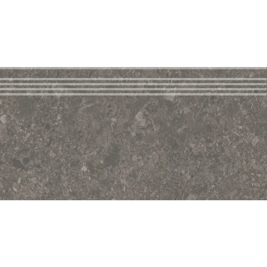 Ступень Kerama Marazzi Чеппо ди Гре обрезная матовая коричневая DD606320R/GR 60x30 см