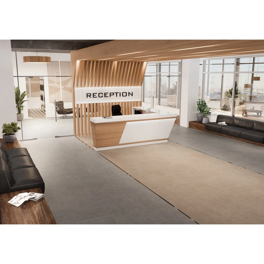 Керамогранит матовый ALMA Ceramica Berlin 1,44 кв.м. 0,85GFU60120BLN30R 120х60х0,85 см