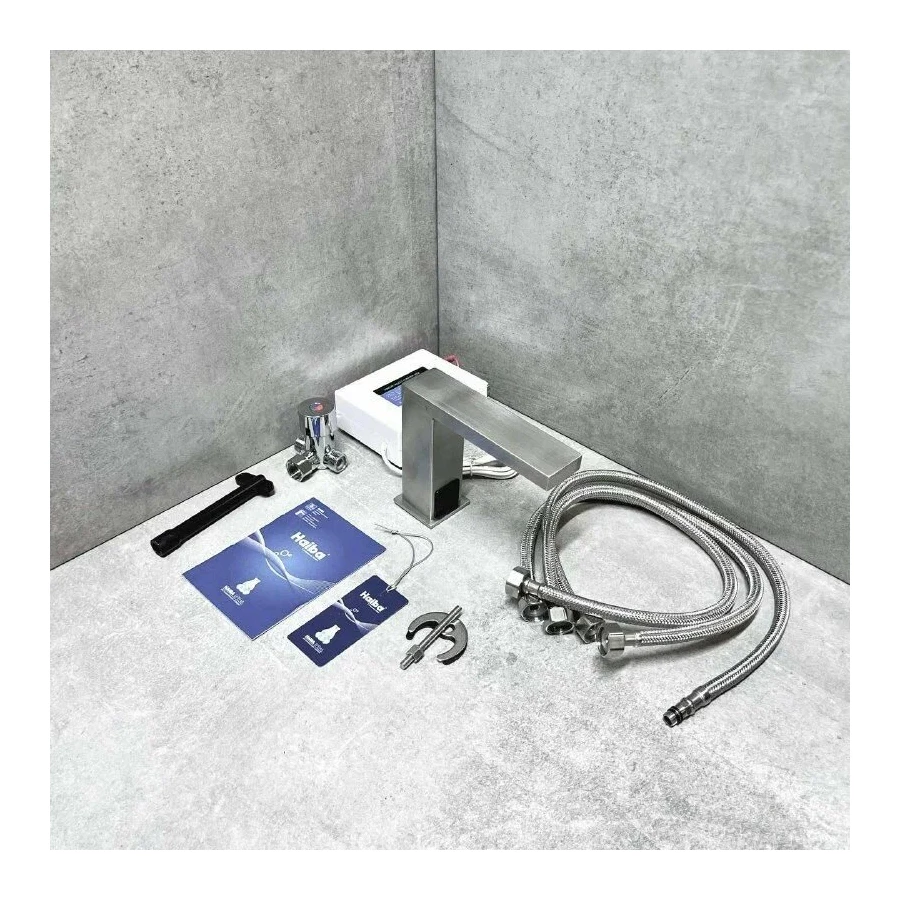 Смеситель Haiba для раковины сенсорный хром HB524