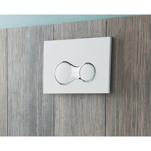 Комплект Vitra Integra Round унитаз подвесной безободковый с тонким сиденьем МЛ инсталляция панель смыва глянец хром 9856B003-7205