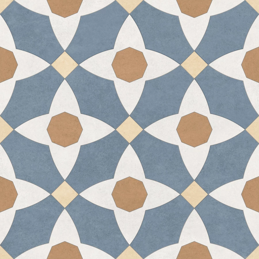 Керамогранит New Trend Design Art Rico матовый многоцветный GP2020DSA23 20х20 см