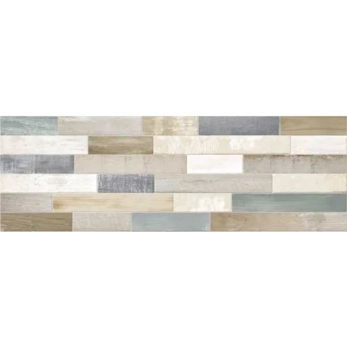 Плитка настенная I.Tiles Souvenir Sostanza Muretto матовая декорированная многоцветная SOU26MU 60x20 см