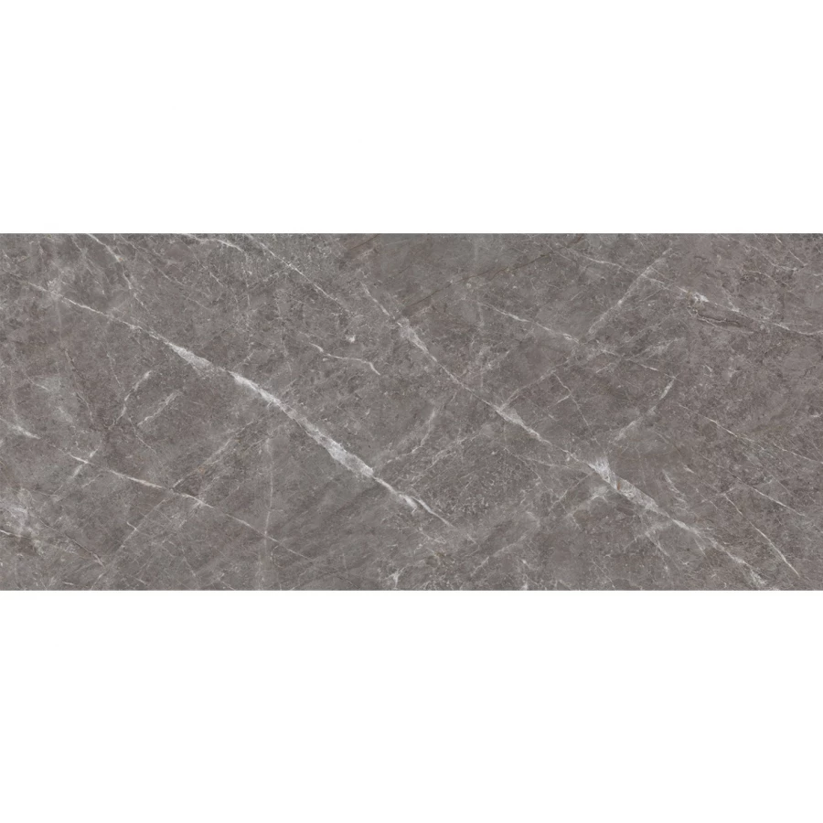Керамогранит StaroSlabs Double Polished Tundra Gris Luminous глянцевый серый 1237525 280х120 см