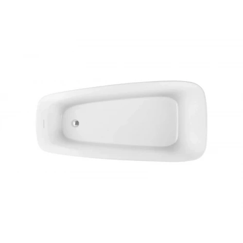 Ванна акриловая пристенная Aquatek Паола В комплекте со сливом и ножками Цвет белый глянцевый AQ-190778 1700*780*600 мм