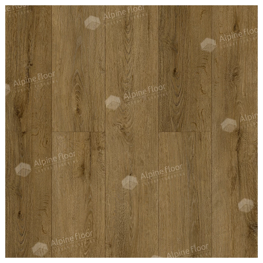 Каменно-полимерная плитка Alpine Floor Eclipse Super Matt Энигма коричневая ЕСО 21-31 43 класс 4 мм